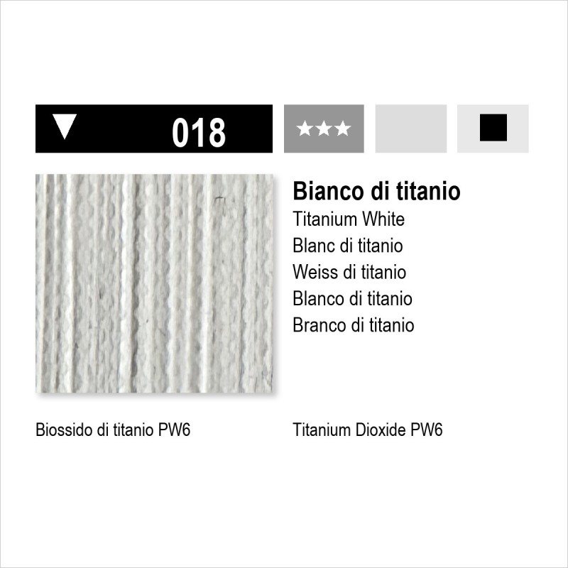 MAIMERI ACRILICO - 018 BIANCO DI TITANIO