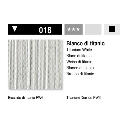 MAIMERI ACRILICO - 018 BIANCO DI TITANIO