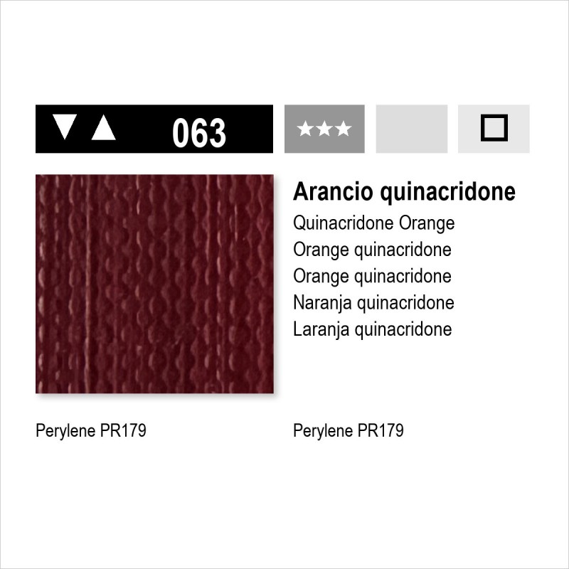 MAIMERI ACRILICO - 063 ARANCIO QUINACRIDONE
