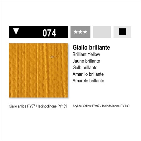 MAIMERI ACRILICO - 074 GIALLO BRILLANTE