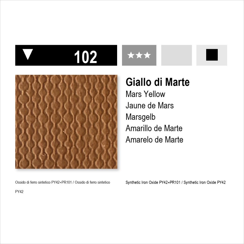 MAIMERI ACRILICO - 102 GIALLO DI MARTE