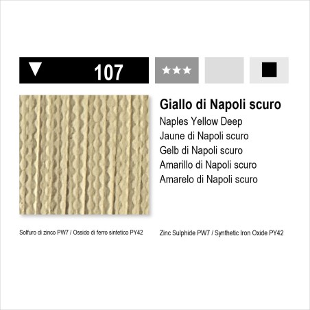 MAIMERI ACRILICO - 107 GIALLO DI NAPOLI SCURO