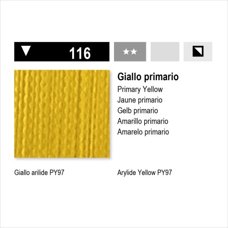 MAIMERI ACRILICO - 116 GIALLO PRIMARIO