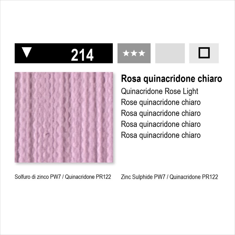 MAIMERI ACRILICO - 214 ROSA QUINACRIDONE CHIARO