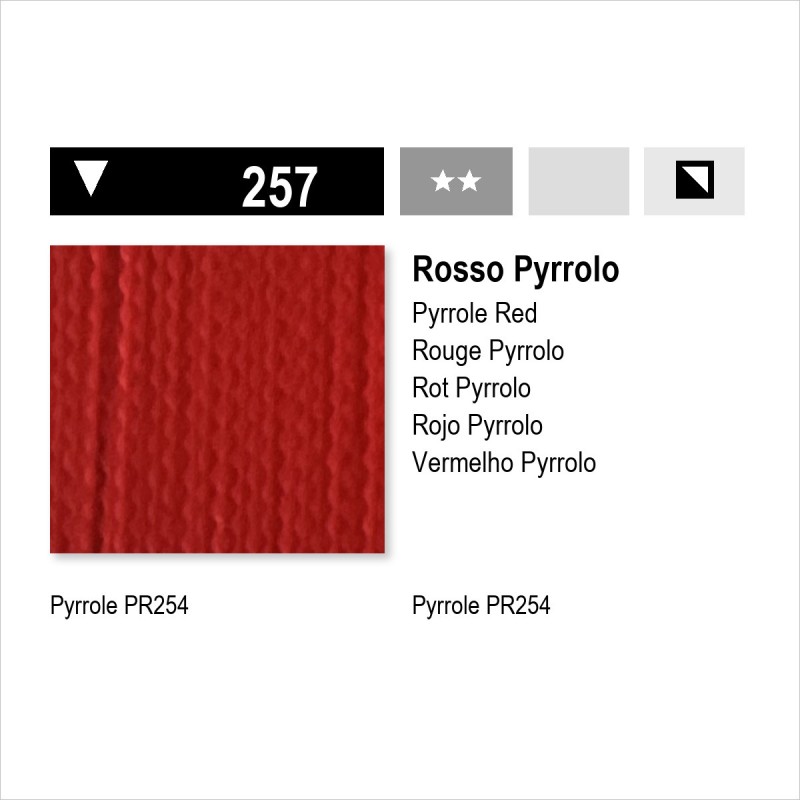 MAIMERI ACRILICO - 257 ROSSO PYRROLO