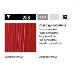 MAIMERI ACRILICO - 258 ROSSO QUINACRIDONE