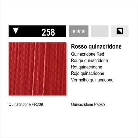 MAIMERI ACRILICO - 258 ROSSO QUINACRIDONE