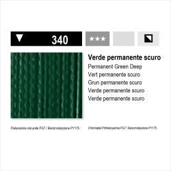 MAIMERI ACRILICO - 340 VERDE PERMANENTE SCURO