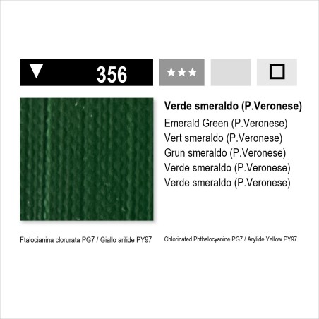 MAIMERI ACRILICO - 356 VERDE SMERALDO P VERONESE