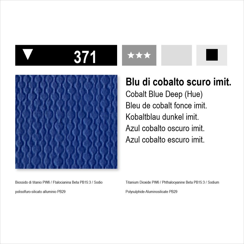 MAIMERI ACRILICO - 371 BLU DI COBALTO SCURO IMIT