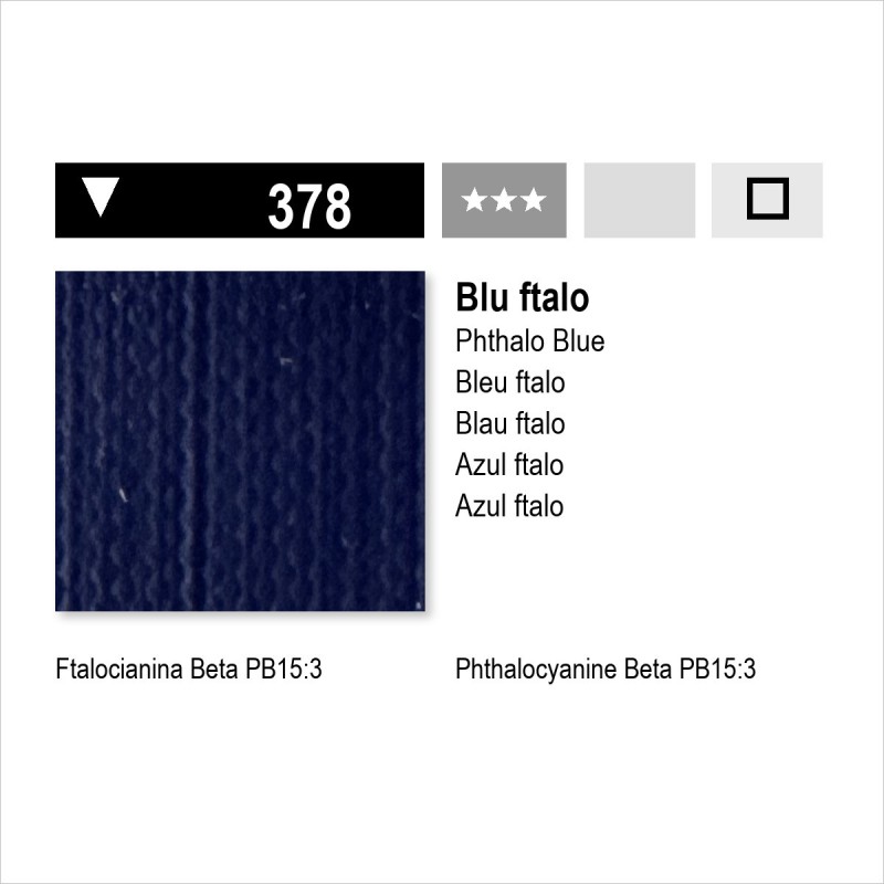 MAIMERI ACRILICO - 378 BLU FTALO