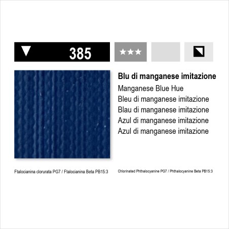 MAIMERI ACRILICO - 385 BLU DI MANGANESE IMITAZIONE