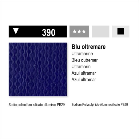 MAIMERI ACRILICO - 390 BLU OLTREMARE
