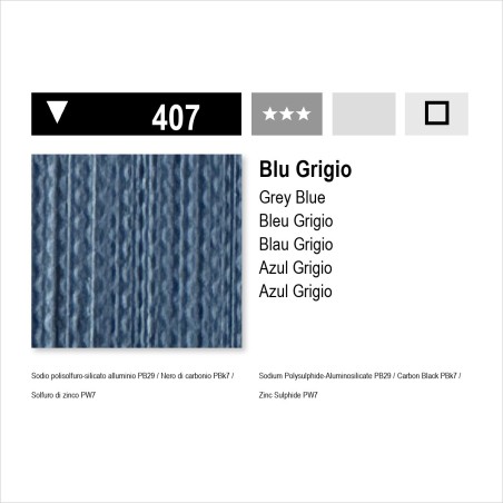 MAIMERI ACRILICO - 407 BLU GRIGIO