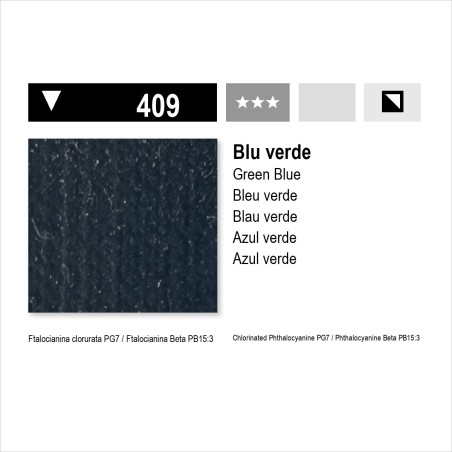 MAIMERI ACRILICO - 409 BLU VERDE