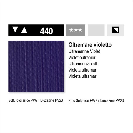 MAIMERI ACRILICO - 440 OLTREMARE VIOLETTO
