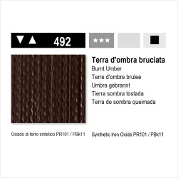 MAIMERI ACRILICO - 492 TERRA D OMBRA BRUCIATA