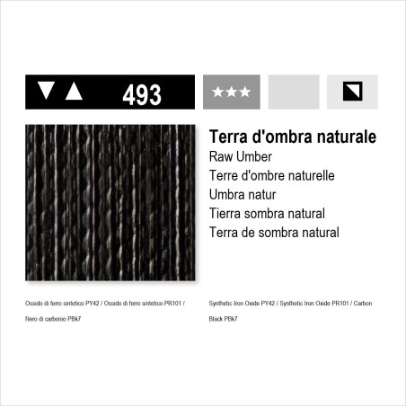 MAIMERI ACRILICO - 493 TERRA D OMBRA NATURALE