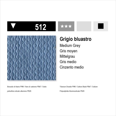 MAIMERI ACRILICO - 512 GRIGIO BLUASTRO