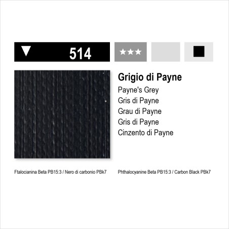 MAIMERI ACRILICO - 514 GRIGIO DI PAYNE