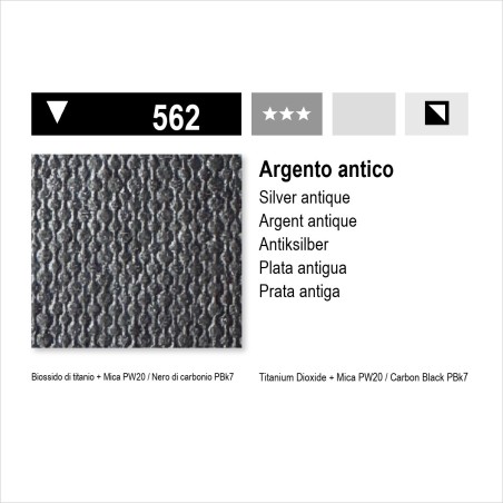 MAIMERI ACRILICO - 562 ARGENTO ANTICO