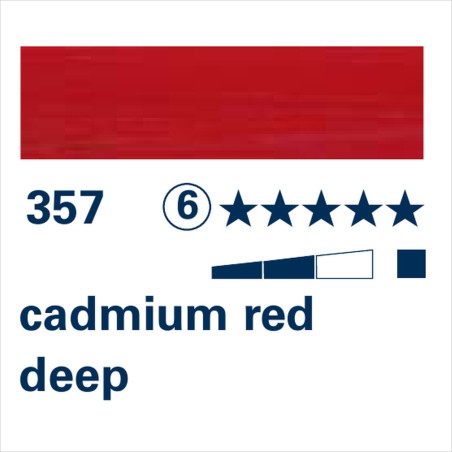 SCHMINCKE MUSSINI - 357 ROSSO DI CADMIO SCURO