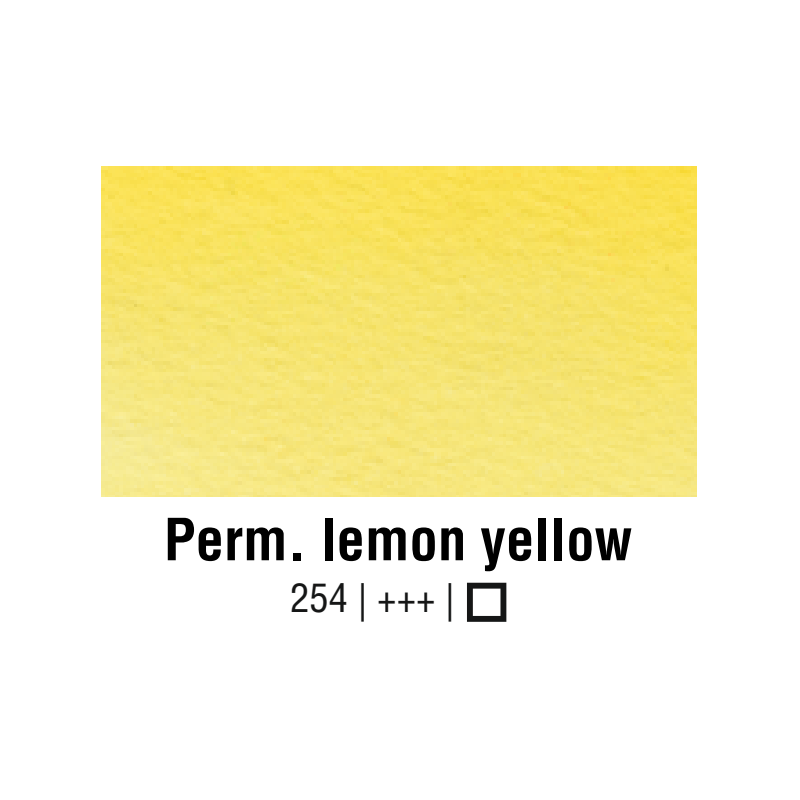 Van Gogh Water Colour - 254 Giallo limone permanente