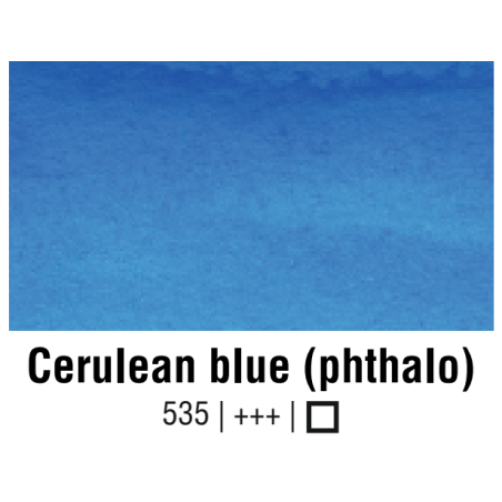 Van Gogh Water Colour - 535 Blu ceruleo (ftalo)
