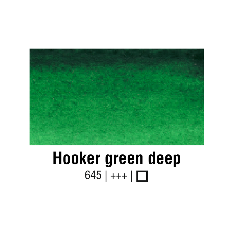 Van Gogh Water Colour - 645 Verde Hooker scuro