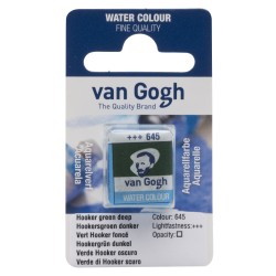 Van Gogh Water Colour - 645 Verde Hooker scuro