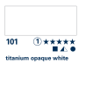 Schmincke HORADAM Aquarell - 101 Bianco di titanio coprente
