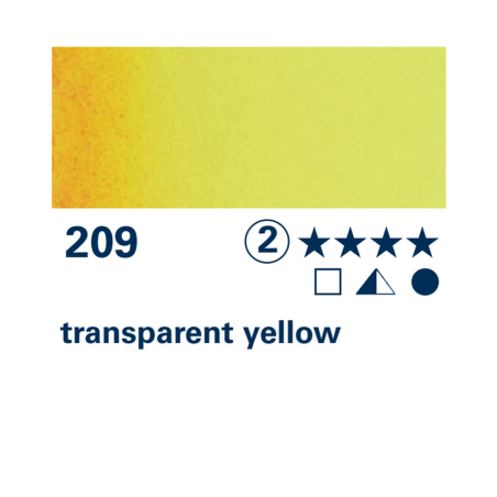 Schmincke HORADAM Aquarell - 209 Giallo trasparente