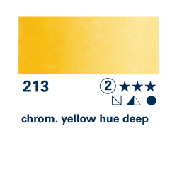 Schmincke HORADAM Aquarell - 213 Tinta giallo di cromo scuro