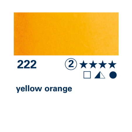 Schmincke HORADAM Aquarell - 222 Giallo arancio
