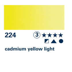 Schmincke HORADAM Aquarell - 224 Giallo di cadmio chiaro