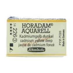 Schmincke HORADAM Aquarell - 226 Giallo di cadmio scuro
