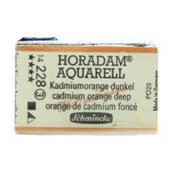 Schmincke HORADAM Aquarell - 228 Arancio di cadmio scuro