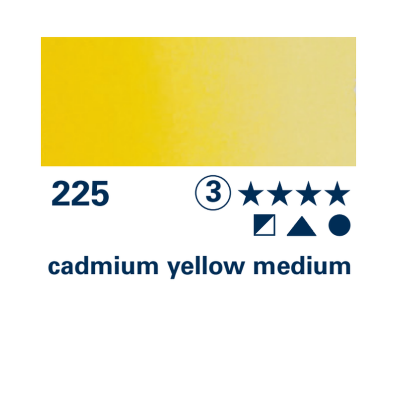 Schmincke HORADAM Aquarell - 225 Giallo di cadmio medio
