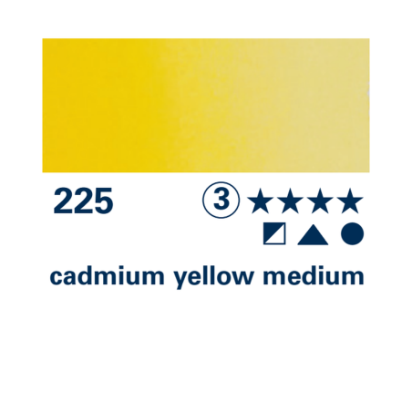 Schmincke HORADAM Aquarell - 225 Giallo di cadmio medio