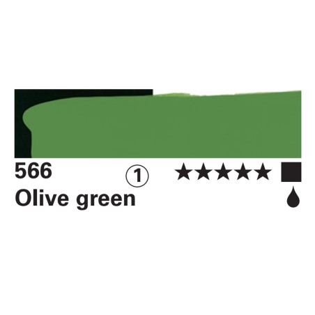 Schmincke PRIMAcryl 566 Verde oliva 60 ml