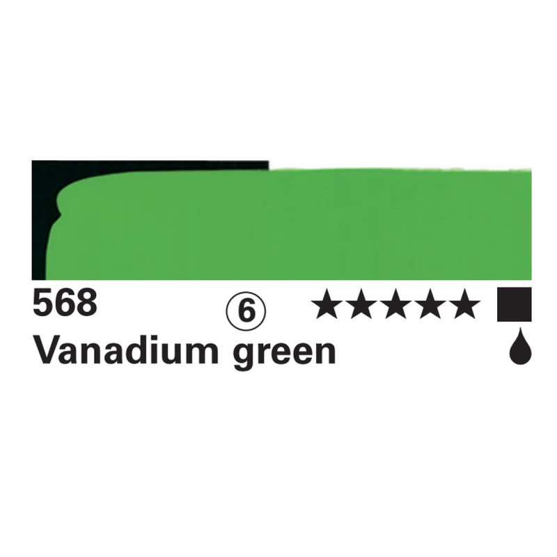 Schmincke PRIMAcryl 568 Verde di vanadio 60 ml
