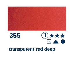 Schmincke HORADAM Aquarell - 355 Rosso scuro trasparente