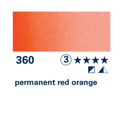 Schmincke HORADAM Aquarell - 360 Rosso permanente arancio