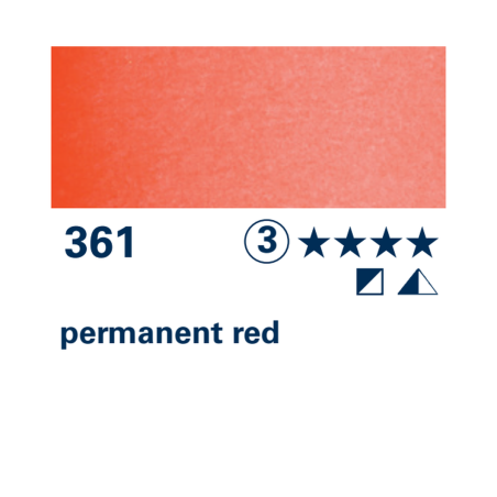 Schmincke HORADAM Aquarell - 361 Rosso permanente