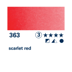 Schmincke HORADAM Aquarell - 363 Rosso scarlatto