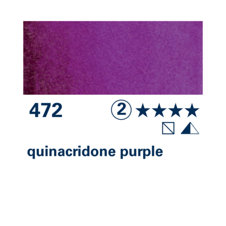 Schmincke HORADAM Aquarell - 472 Porpora quinacridone