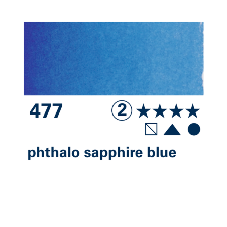Schmincke HORADAM Aquarell - 477 Blu safiro ftalo
