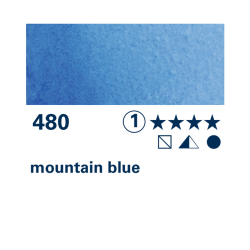Schmincke HORADAM Aquarell - 480 Blu di montagna