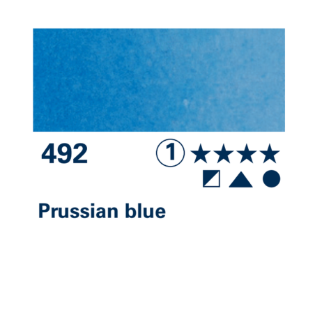 Schmincke HORADAM Aquarell - 492 Blu di Prussia