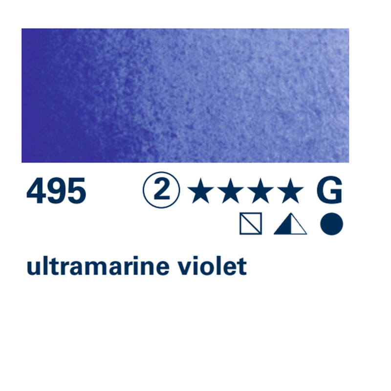 Schmincke HORADAM Aquarell - 495 Viola oltremare